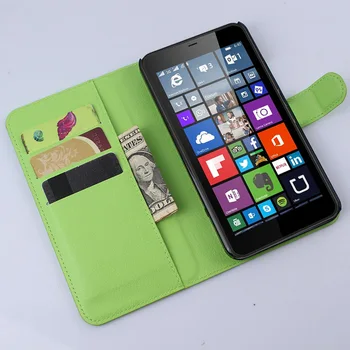 Seifs Gadījumā Microsoft Nokia Lumia 640 XL Vāka Pārsegs Ādas Telefonu Gadījumā par Nokia Lumia 640XL Capas Kartes Slots Statīvs Būtiska
