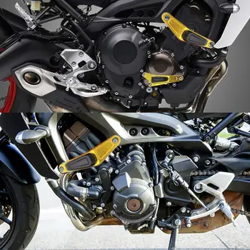 Semspeed 2GAB Motora Anti Crash Slīdni Nav Logo MT-09 Motociklu Anti-kritums Slīdni Aizsargs Der YAMAHA MT09 MT 09 2016-2020