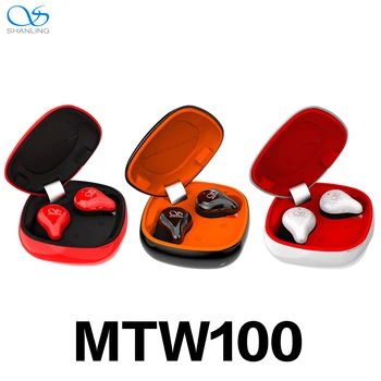 Shanling MTW100 5.0 Bluetooth Bezvadu In-Ear Austiņas Sporta Auriculares Austiņu Vadītāja AAC/SBC IPX7 ūdensizturīgs 1Pair