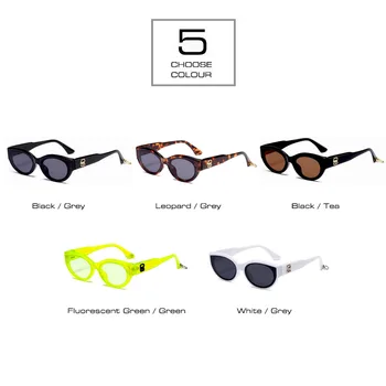 SHAUNA Retro Cat Eye Saulesbrilles Sieviešu Modes Dzelzs Stīpas, Luminiscences Zaļo Vīrieši Toņos UV400