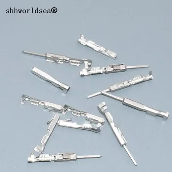 Shhworldsea 0,6 mm vīrietis sieviete cemme spailes replcement pins no 963715-1 963716-1 par bmw, vw toyota