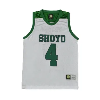 Shoyo Shohoku Skolas Basketbola Komandas Jersey Anime Cosplay Kostīmu Fujima Kenji Nagano MitsuJersey Topi Krekls Sporta Apģērbu Vienotu