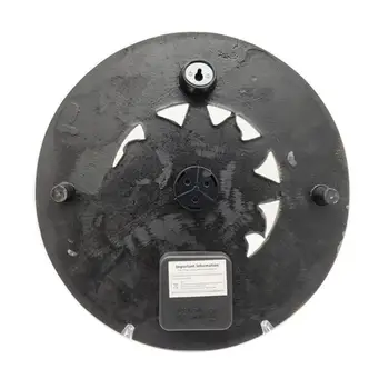 Sienas Pulkstenis Retro Ūdensizturīgs Sveķu Pulksteņa pulkstenis ar Termometru, Pagalma, Dārza Sienas