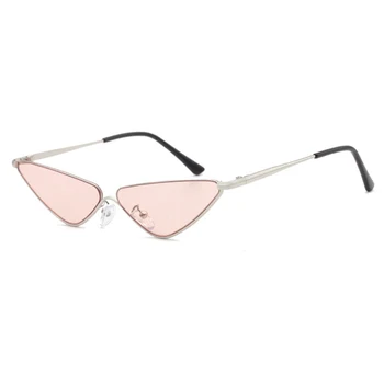 Sieviešu Cat Eye Saulesbrilles, Maza Izmēra Zīmola Dizaineru Modes Retro, Dāmas, Sieviešu, Saules Brilles Melns Violets Sarkans Brilles UV400