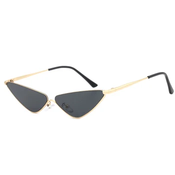 Sieviešu Cat Eye Saulesbrilles, Maza Izmēra Zīmola Dizaineru Modes Retro, Dāmas, Sieviešu, Saules Brilles Melns Violets Sarkans Brilles UV400