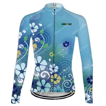 Sieviešu garām Piedurknēm Velo Krekls Dāma Sporta Izjādes Apģērbu Kalnu Mtb Velosipēdu Drēbes Komanda Bike Wear Augšu