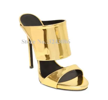 Sieviešu Modes Duncis Papēdi Tupele Sandales Luksusa Šampanieša Sudraba Augstpapēžu Sandales Kurpes Lady Liela Izmēra Gadījuma Sandales