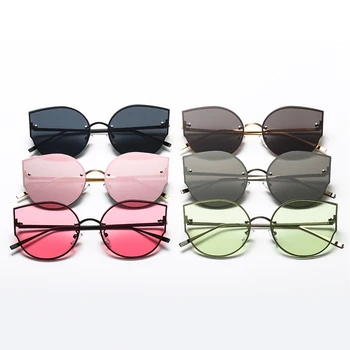 Sieviešu Modes Kaķu Acu Spogulis Saulesbrilles Anti-Saules UV Aizsardzības Brilles, Saules Brilles UV400 Aizsardzība Saulesbrilles Taktiskās Googles