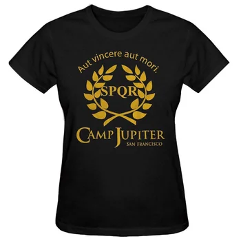 Sieviešu Nometnē Jupiters Half Blood Percy Jackson Sporta T-Krekls Grafiskais T Krekli Goth Lielgabarīta T Krekls Sievietēm