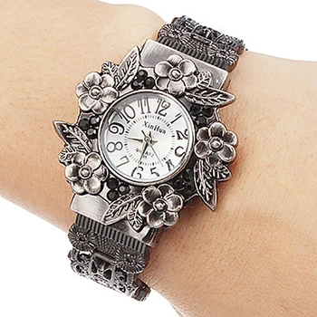 Sieviešu rokassprādze skatīties Retro Relojes vintage aproce skatīties kvarca luksusa sieviešu feminino gadījuma rokas pulkstenis xinhua modes rokas pulksteņi