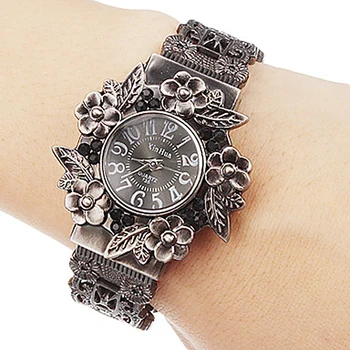 Sieviešu rokassprādze skatīties Retro Relojes vintage aproce skatīties kvarca luksusa sieviešu feminino gadījuma rokas pulkstenis xinhua modes rokas pulksteņi
