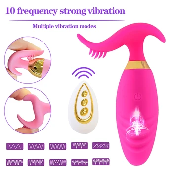 Silikona Erotiska Lēkt Olu Bezvadu Tālvadības pults Sieviešu Vibrators Klitora Stimulators Maksts G-spot Massager Seksa Rotaļlieta Pāriem