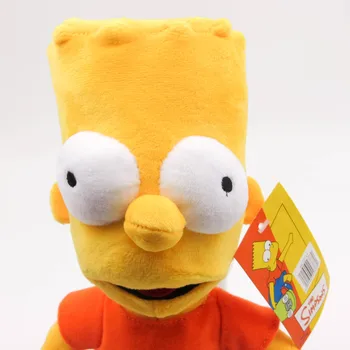 Simpsoni Ģimenes Plīša Pildījumu Rotaļlietas Homer J. Marge Bart Pildījumu Lelle Dāvanu Bērniem, Dzimšanas Dienu, Ziemassvētki