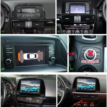 Sinosmart Auto GPS Navigācija Radio Mazda 5 Android CX-5 2013-2016 2.5 D 8 Kodolu CPU, DSP Atbalsta 4G LTE/ BOSE Soundsport Bezmaksas