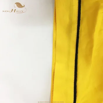 SISHION Boulinga Krekls ar Īsām Piedurknēm Classic Retro Krekls ST117Y Dzeltens Sarkans Kokvilnas gadsimta Vidum Iedvesmoja Stils Vīriešiem, Krekli