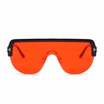 Siāmas Lielgabarīta Saules Brilles Vīriešu un Sieviešu Modes Daļēji bez apmales Okeāna Lēcas, Saulesbrilles Photochromism Liels Rāmis Brilles UV400