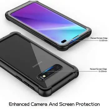 Skaidra lieta Samsung Galaxy Note 20 S 10 Plus S10E Pilna Ķermeņa seguma samsung S20 Ultra lieljaudas Triecienizturīgs Gadījumā