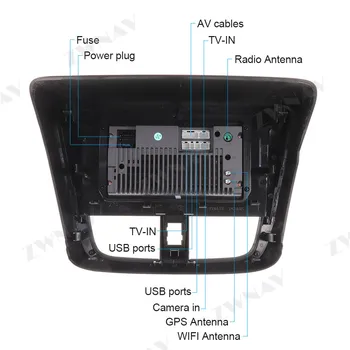 Skārienekrāna Android 10.0 auto multimedia player Toyota Vios Yaris-2017 GPS navi radio Audio stereo galvas vienība bez maksas kartē