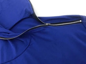 Slīpi Rāvējslēdzēju Treniņtērpi Sieviete Uzstādītu Burtu Lentes Rudens Pavasara Ansamblis Femme 2 Gabali Sporta Krekls Zils Sieviešu Joggers Uzvalku Komplekti