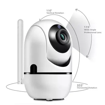 Smart Kameras 1080P Draadloze Wifi Infrarood Anti-Diefstal Ip Kameras Nachtzicht Intelligente Bewakingscamera