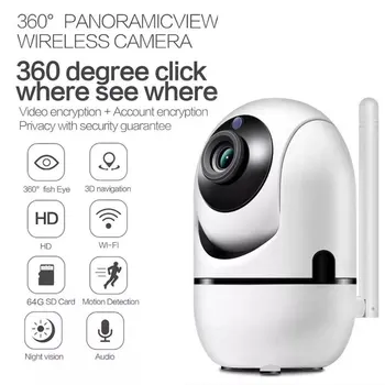 Smart Kameras 1080P Draadloze Wifi Infrarood Anti-Diefstal Ip Kameras Nachtzicht Intelligente Bewakingscamera