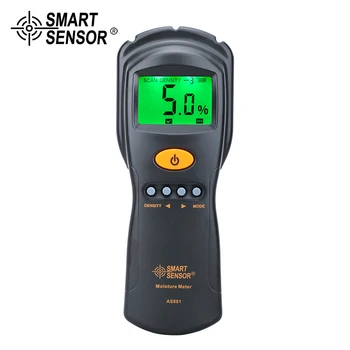 SMART SENSORS Digitālais Mitruma Mērītāju Higrometru Detektors Koka, Kartona Zāģmateriālu Mitrums Testera Saturs Testeri Klāstu 2-70%