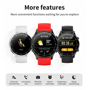 Smart Skatīties G21 Modi Sievietēm, Vīriešiem Smartwatch sirdsdarbība Izsekošanas IP68 Ūdensnecaurlaidīga Sporta iOS Android