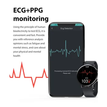 Smartwatch GW33 Smart Skatīties uz Sievietēm MT2502D IP68 Ūdensnecaurlaidīga EKG PPG Var Atbildēt/Zvanīt Asins Spiediena, Skābekļa Pulkstenis VS SG3