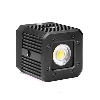 Sokani X1 8W 200LUX/1M Mini Ūdensdrošs LED Video Gaisma Alumīnija Apgaismojums gopro Viedtālruņa Kameru Dūkoņa