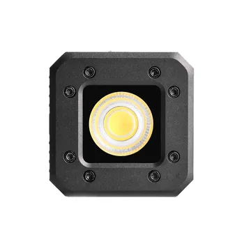 Sokani X1 8W 200LUX/1M Mini Ūdensdrošs LED Video Gaisma Alumīnija Apgaismojums gopro Viedtālruņa Kameru Dūkoņa