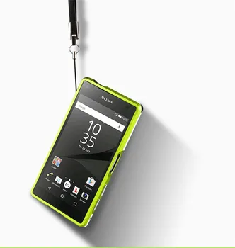 Sony Xperia Z5 Mini E5803 Buferi Gadījumā, Augsta Gaismas Metāla Rāmis Lietu Vāku Sony Xperia Z5 Kompakts Z5 Mini E5823 E5803 4.6
