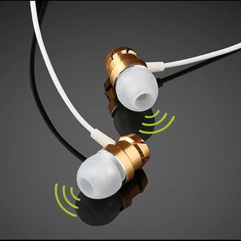 Sporta In-Ear Austiņas Ar Mic 3,5 mm Vadu Stereo Austiņas Brīvroku Austiņas Earbuds, Mp3 Player, iPhone Xiaomi Mobilais Tālrunis