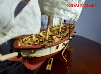 Spānijas Baltimore Šoneris Kuģu modeļu veidošanas Komplekti Halcon Retro lielgabali greznu jahtu modelis Piedāvājam angļu valodas apmācību