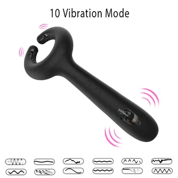 Spēcīgs Trušu Vibratori Sievietēm un Vīriešiem G-Spot Vibrators, Dildo Seksa Rotaļlietas Pāriem Sievietes Klitora Vagīnas Stimulators Massager