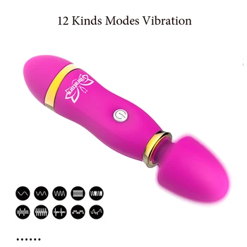 Spēcīgs Zizlis AV Vibrators Pieaugušo Seksa Rotaļlietas Sievietes Maksts Klitora Stimulators G Spot Vibrējošo Dildo Sekss Veikals Erotiski Aksesuāri