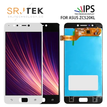 SRJTEK 5.2 ZC520KL Displejs Touch Ekrāns ASUS ZenFone 4 MAX ZC520KL LCD Digitizer X00HD LCD Matrica ar Rāmja Montāžas Detaļas