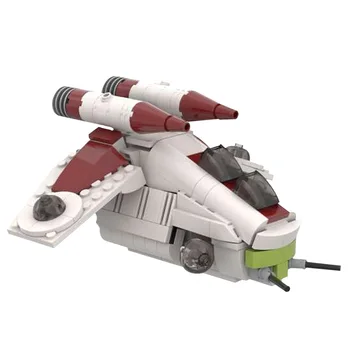 Star Sērijas Wars Republic Gunship Midi Mēroga LAAT/i Space Star Wars KM Sērija, Celtniecības Bloki, Ķieģeļi Saderīgu Montāža Rotaļlietas