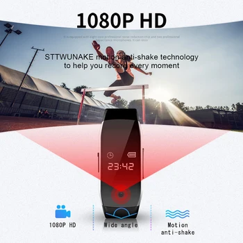 STTWUNAKE mini kameras 1080P HD DV Profesionālais digitālais video ierakstītājs diktofons mazo mikro skaņas mājas noslēpums