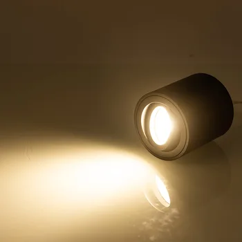 Super alumīnija die casting griestu gaismas lving istabas grozāms led griestu lampas