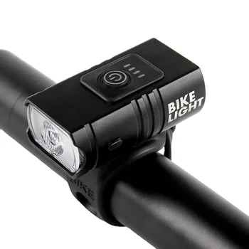 Super spilgti velosipēdu gaismas USB lādējamu velosipēdu gaismas komplektam Ūdensnecaurlaidīgs velo priekšējo un aizmugurējo taillight 6 gaismas režīmi