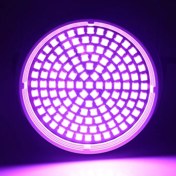 SVEŠZEMJU DMX Skaņas Disco Krāsains Strobe Skatuves Apgaismojuma Efektu 127 LED RGB DJ, Bārs Brīvdienu Puse Ziemassvētku Gaismu Ar Tālvadības pulti