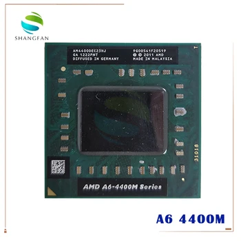Sākotnējā AMD Dual Core A6-4400M 2.7 Ghz A6 4400M AM4400DEC23HJ A6-Series notebook CPU PROCESORS bezmaksas piegāde