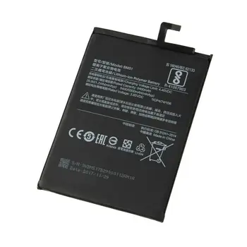 Sākotnējā BM51 Mobilā Tālruņa Akumulatoru Xiaomi Mi Max 3 Reālās Spējas 5500mAh Nomaiņa Li-jonu Akumulators ar instrumentiem, uzlīmes