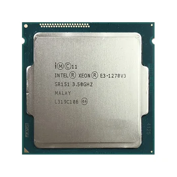 Sākotnējā CPU Intel Xeon E3-1220 V3 / Xeon E3-1270 V3 / Xeon E3-1246 V3 Quad-Core 1220V3 1270V3 1246V3 LGA1150 CPU Procesors