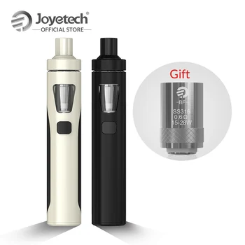Sākotnējā Joyetech eGo AIO Dāvanu Komplekts 1 GAB BF SS316 0.6 ohm 1500mAh Veidot Akumulatoru 2 ml All-In-One Vape Pen E-Cigarete