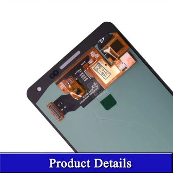Sākotnējā Super Amoled Samsung Galaxy A5. Gadam A500 A500F A500M A500Y A500FQ LCD ekrānu un Touch Screen Digitizer Montāža