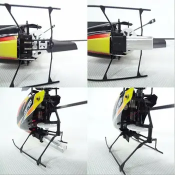 Sākotnējā WLtoys V911 V911s Modernizētas 2.4 G 4CH 6-Aixs Vienu Propelller Tālvadības pults RC Helikopters Quadcopter Bērniem, Rotaļlietas, Dāvanu