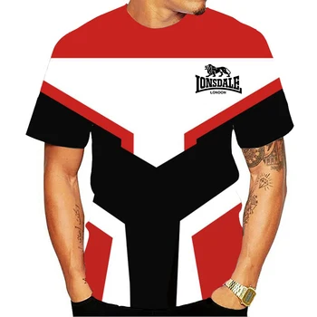 T-veida Topi Vasaras 3D Funny T Krekli ar Īsām Piedurknēm T-Krekls Vīriešu Modes Zīmola LONSDALE Drukāt Sieviešu un Vīriešu T-krekls