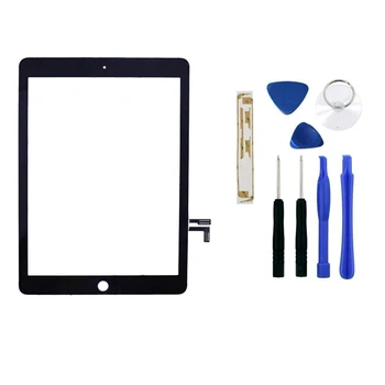 Tablete Touch Paneļa Nomaiņa Priekšā Touch Stikla Ekrāna Digitizer iPad 5 A1474 A1475 A1476