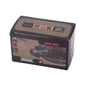 Taktiskā 1X40 Red Green Dot Sight darbības Joma Redzes Kolimatora Medību Riflescope Shot Gun Airsoft 11/20mm Rail Mount Riflescopes